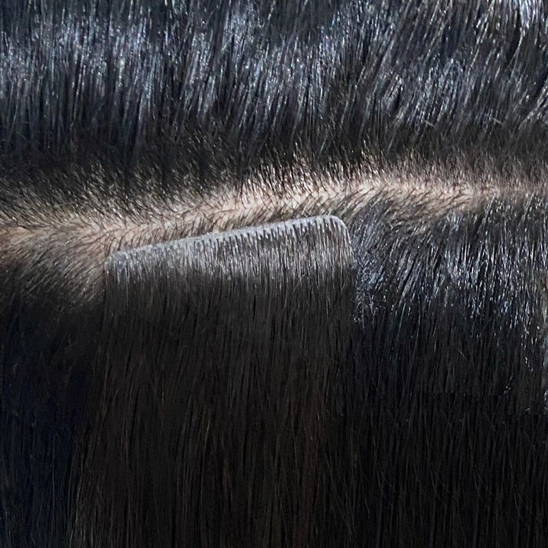 Invisible Hair Stickers – Невидими стикери от естествена коса № 6 - 100 гр.-foto2