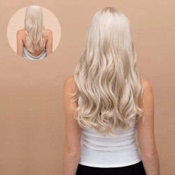 60 А Платинено русо Remy-hair