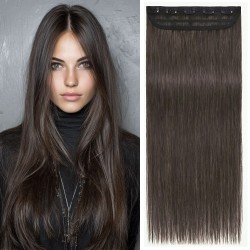 Екстеншън в  цвят  тъмен лешник 8