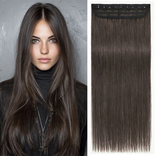 Екстеншън в цвят тъмен лешник 8 Екстеншън в цвят тъмен лешник 8