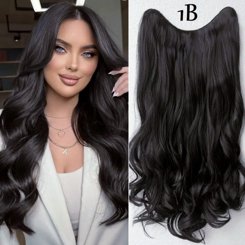 Къдрав Екстеншън - Естествено черно 1B