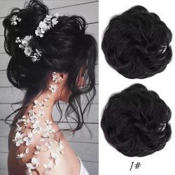 Небрежен кок от коса- Супер качество-foto2