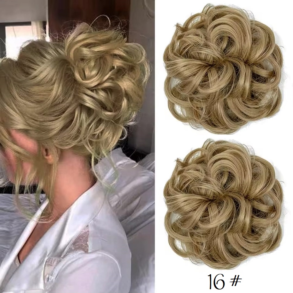 Небрежен кок от коса- Супер качество