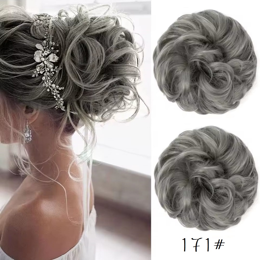 Небрежен кок от коса- Супер качество