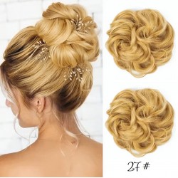 Небрежен кок от коса- Супер качество-foto12