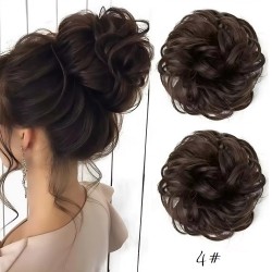 Небрежен кок от коса- Супер качество-foto4