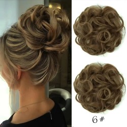 Небрежен кок от коса- Супер качество-foto5