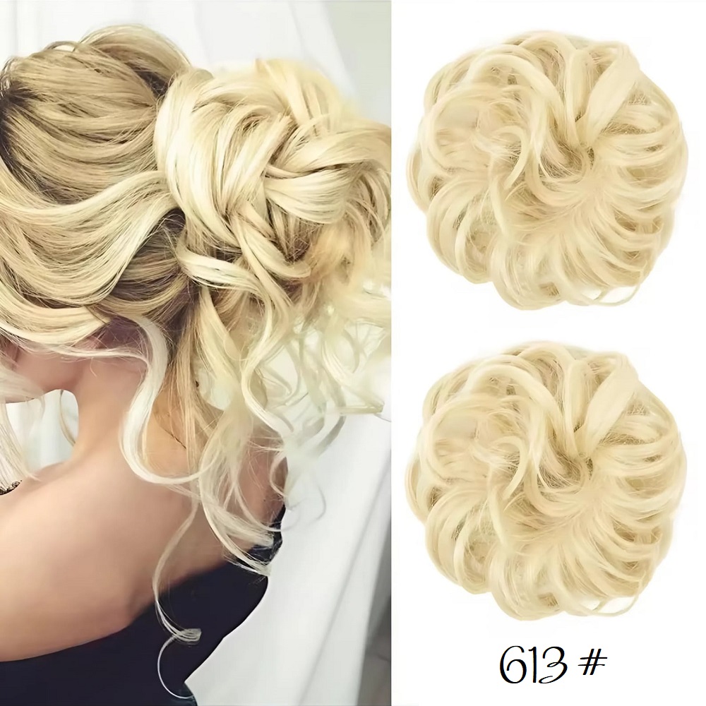 Небрежен кок от коса- Супер качество