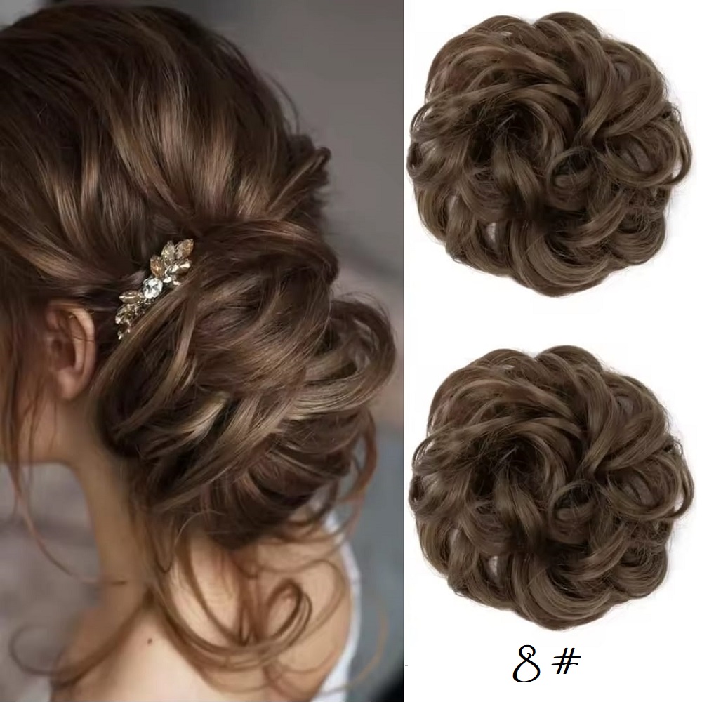 Небрежен кок от коса- Супер качество