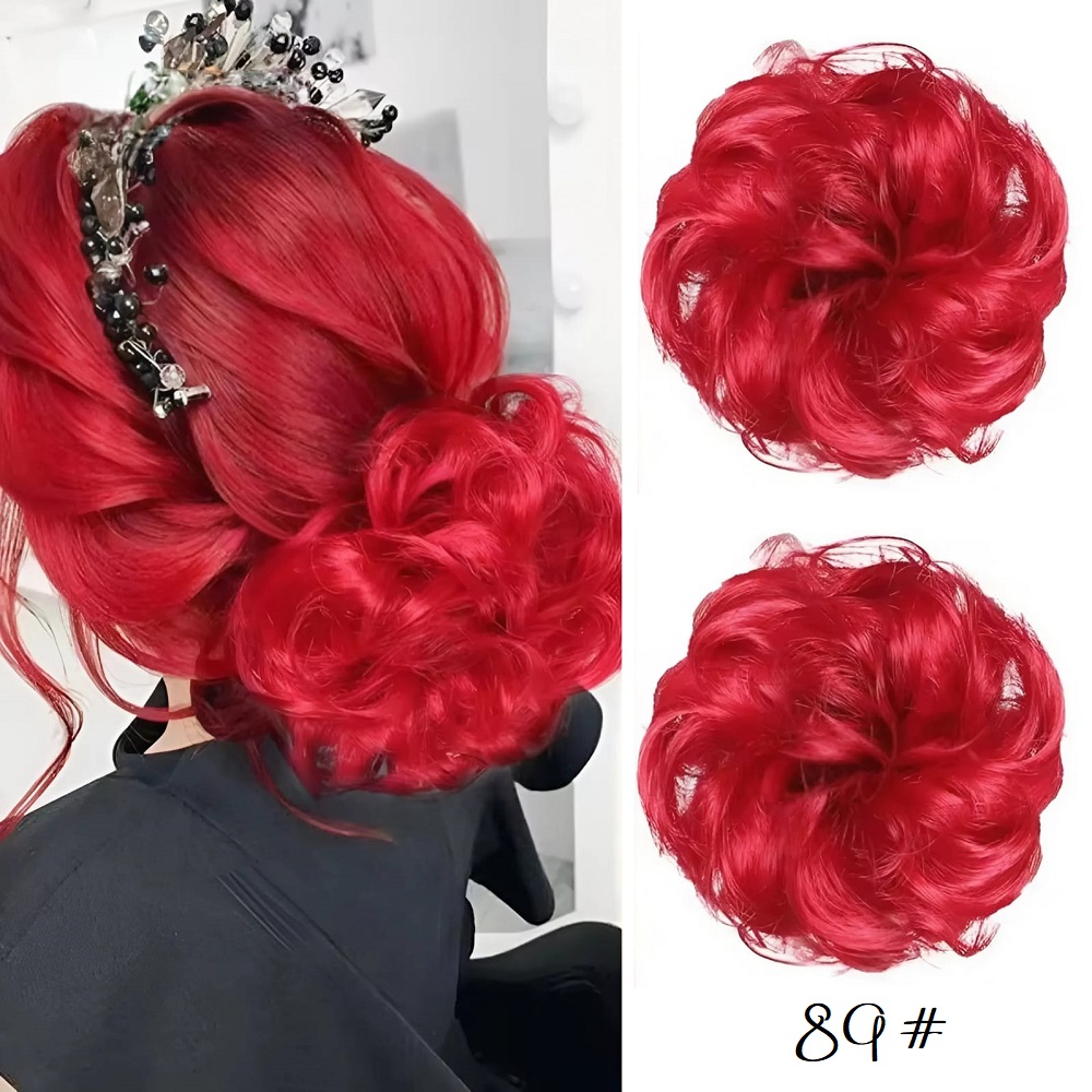 Небрежен кок от коса- Супер качество