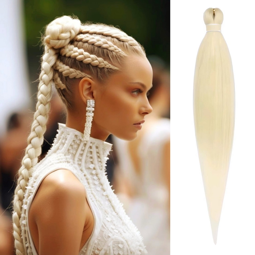 Канекалон за вплитане Лукс качество 613 Естествено Русо