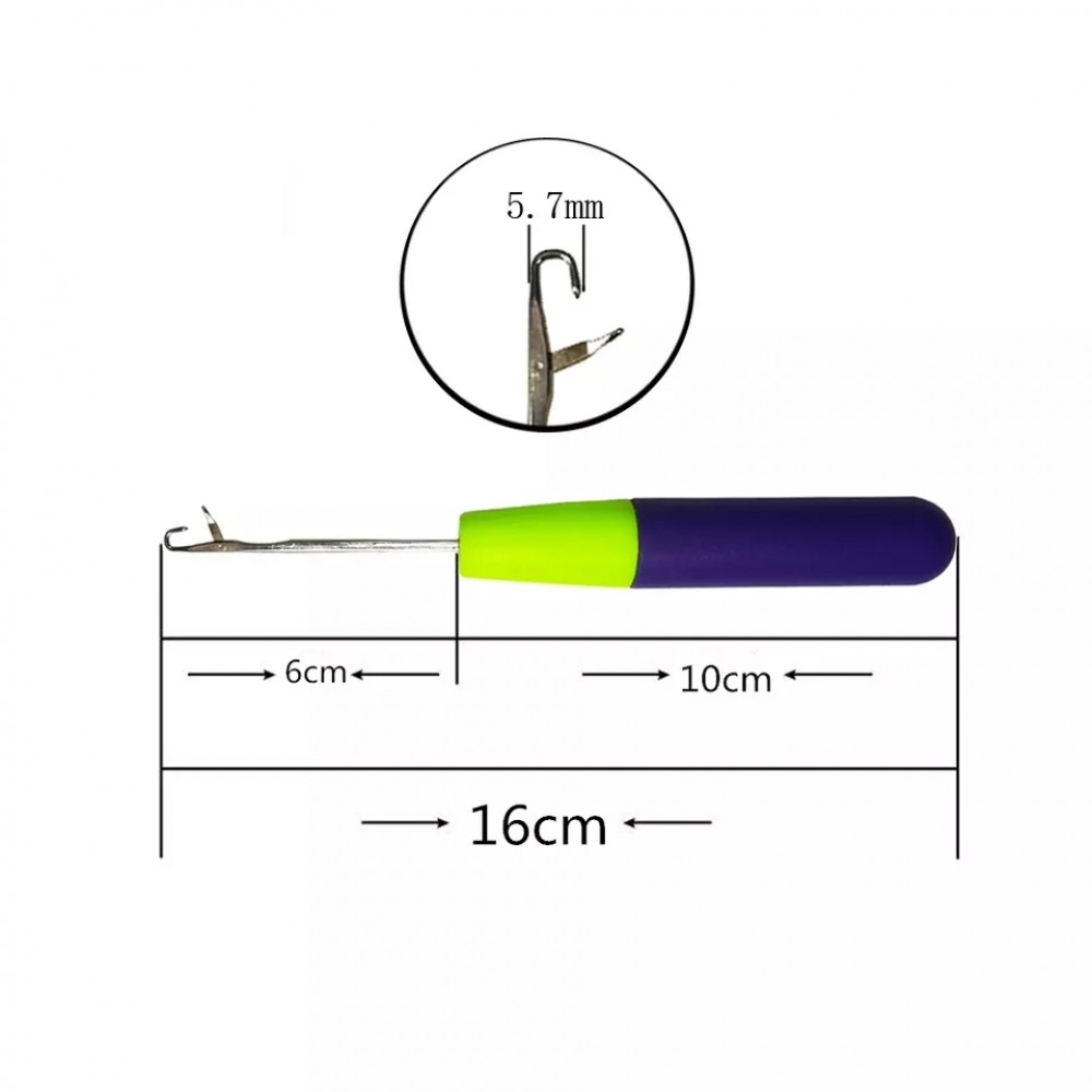 Кука за прикачване на Канекалон Плитки Туистери Къдрици