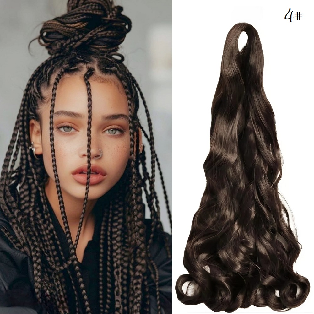 Френски Букли от копринена коса 4