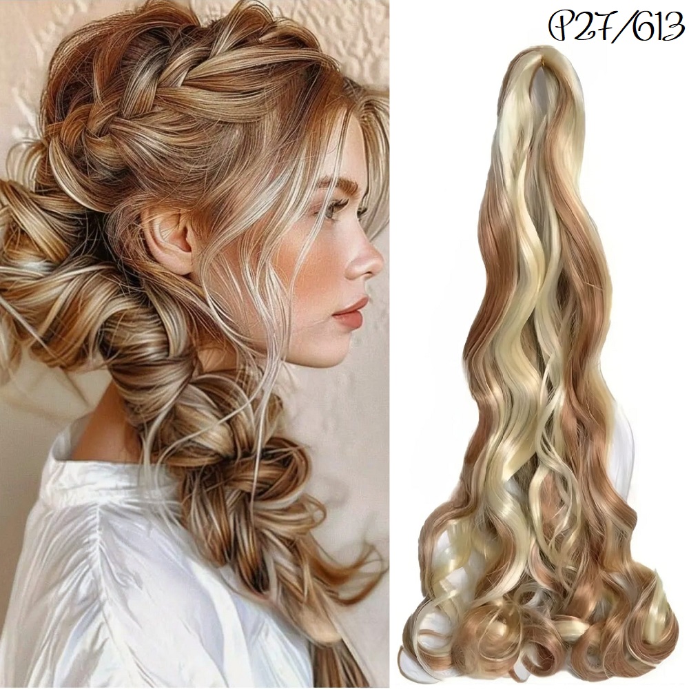 Френски Букли от копринена коса P27/613