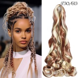 Френски Букли от копринена коса P30/613