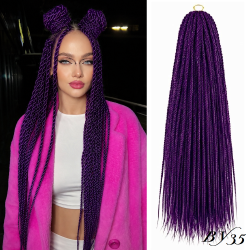 Туистери сенегалски канекалони BY35 Тъмнолилаво Туистери сенегалски канекалони BY35 Тъмнолилаво