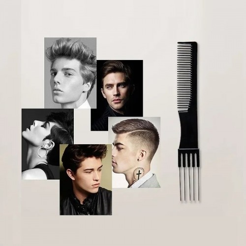 Двоен гребен за оформяне и тупиране 19см.