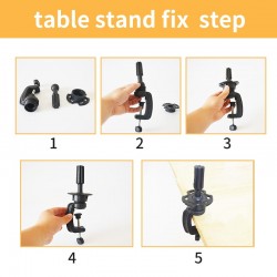 ЛУКС Златен Кестен Тренировъчна глава за фризьори с висококачествена коса-foto3