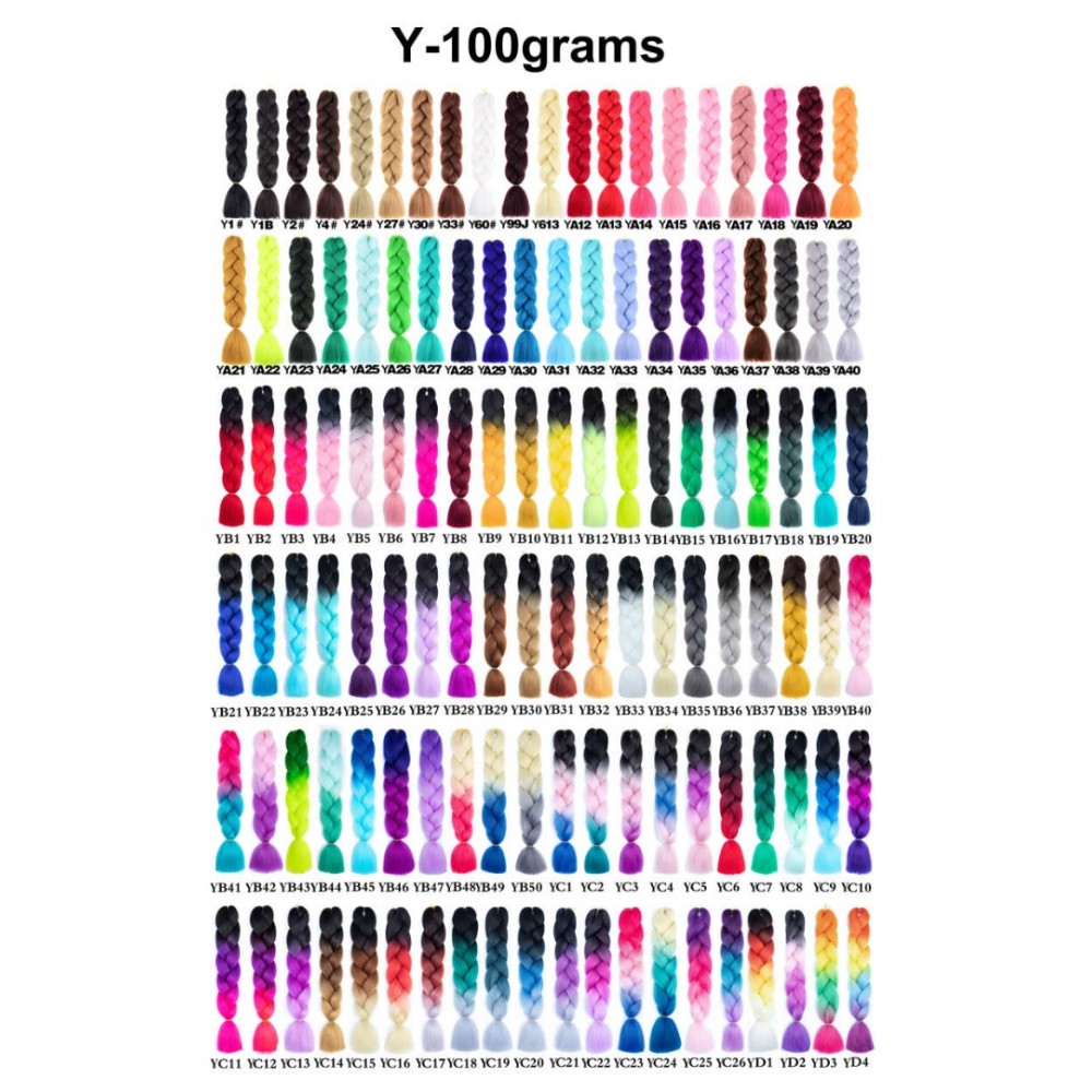 Канекалон на едро