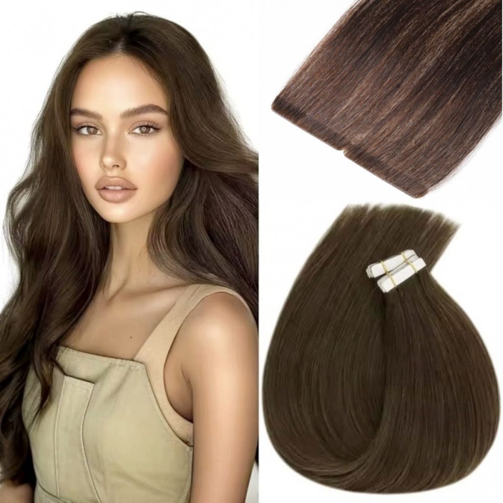 Invisible Hair Stickers – Невидими стикери от естествена коса № 4 - 100 гр. Invisible Hair Stickers – Невидими стикери от естествена коса № 4 - 100 гр.