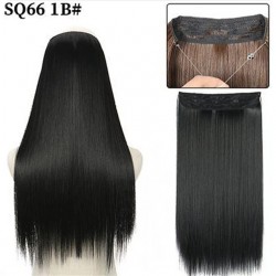 Висококачествена синтетична коса на треса със закрепване с корда -foto11