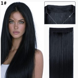 Висококачествена синтетична коса на треса със закрепване с корда 1