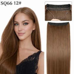 Висококачествена синтетична коса на треса със закрепване с корда 12