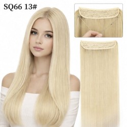 Висококачествена синтетична коса на треса със закрепване с корда 13