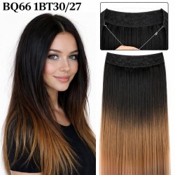 Висококачествена синтетична коса на треса със закрепване с корда 1BT30/27