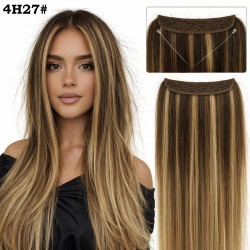 Висококачествена синтетична коса на треса със закрепване с корда 4H27 Висококачествена синтетична коса на треса със закрепване с корда 4H27