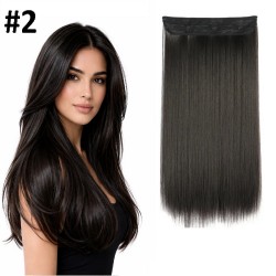 Висококачествена синтетична коса на треса със закрепване с корда 2 Висококачествена синтетична коса на треса със закрепване с корда 2