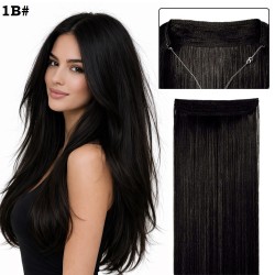 Висококачествена синтетична коса на треса със закрепване с корда 1B