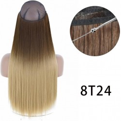 Висококачествена синтетична коса на треса със закрепване с корда -foto9