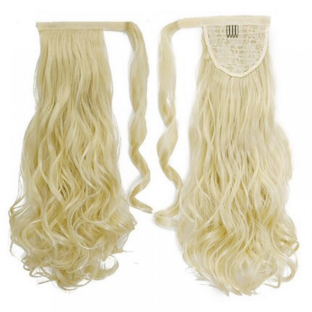 Къдрава опашка от изкуствена коса #60