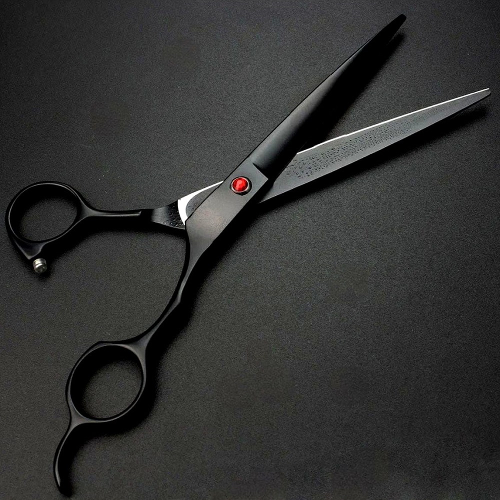 Черна Професионална Фризьорска ножица