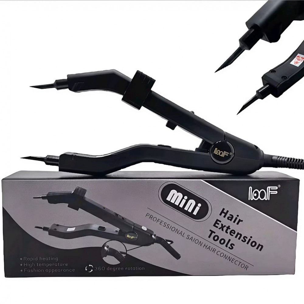 Уред за поставяне на кератинови кичури с тънки краища (100°–220°)