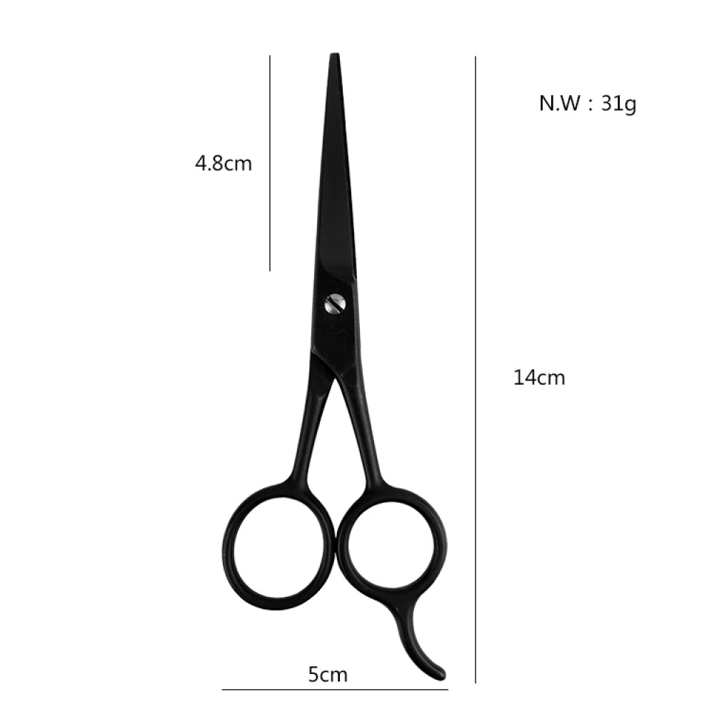 Черна Професионална Фризьорска ножица