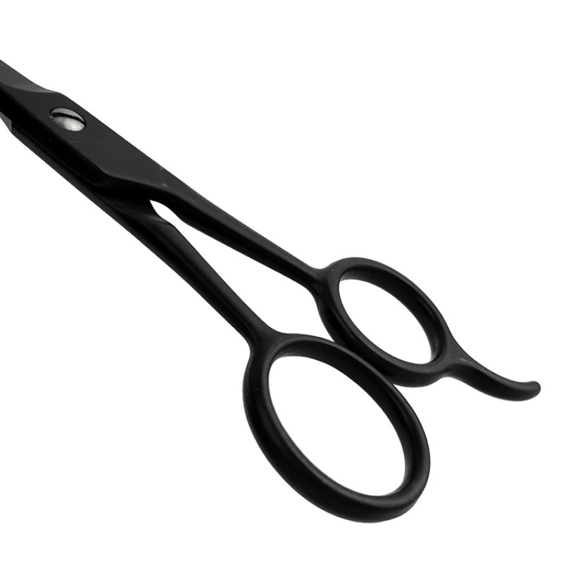 Черна Професионална Фризьорска ножица-foto4