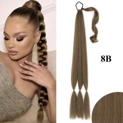 85 см Опашка от изкуствена коса СУПЕР качество Цвят 8B