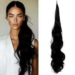 Права конска опашка за удължаване на коса- модел Барби 1B