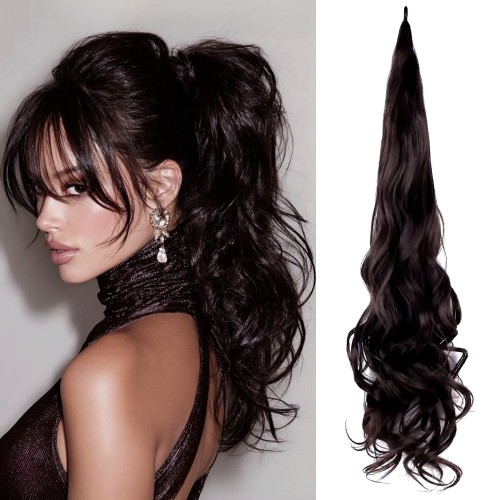 Права конска опашка за удължаване на коса- модел Барби 4 Права конска опашка за удължаване на коса- модел Барби 4