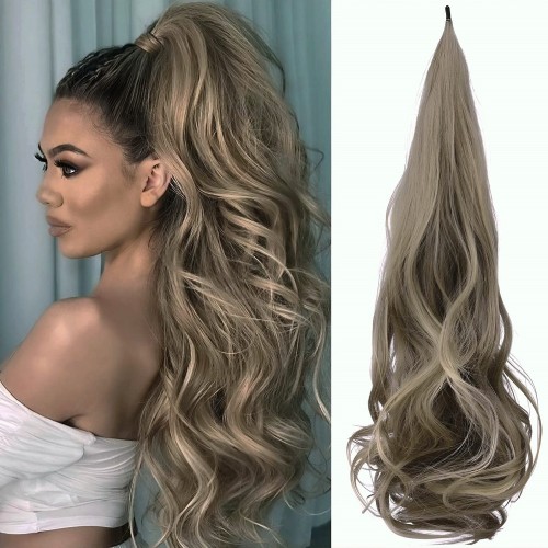 Права конска опашка за удължаване на коса- модел Барби M8/25 Права конска опашка за удължаване на коса- модел Барби M8/25