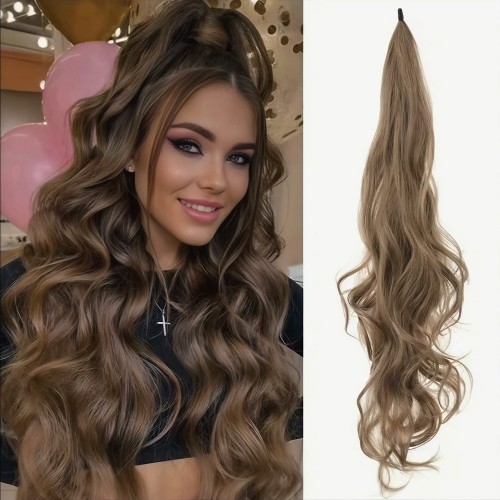 Права конска опашка за удължаване на коса- модел Барби P8/25 Права конска опашка за удължаване на коса- модел Барби P8/25