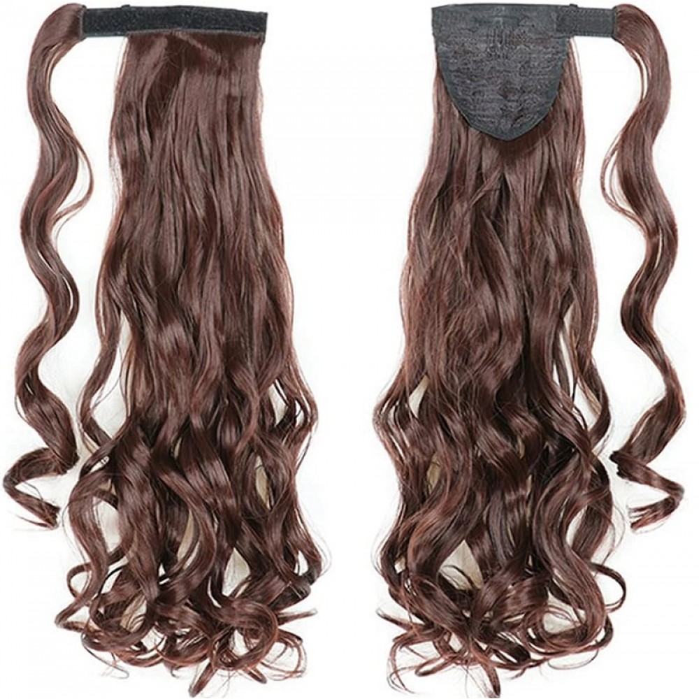 Къдрава опашка от изкуствена коса #4/33