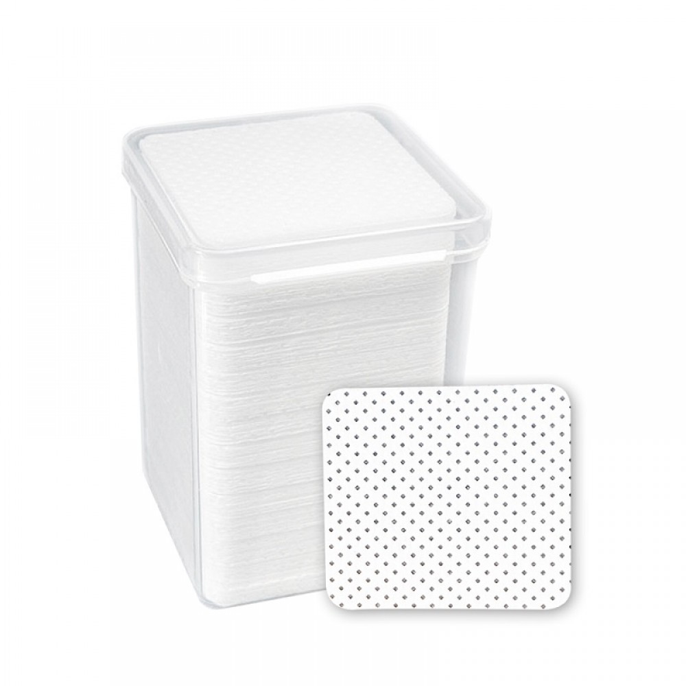 Еднократни тампони Супер Лукс в акрилна кутийка- 200 бр.