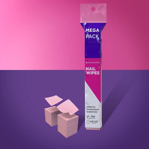 700бр Перфорирани Еднократни тампони Staleks WE-700