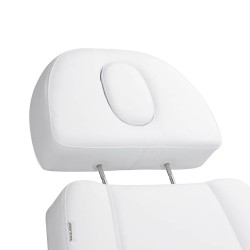Електрически козметичен стол Azzurro Lux с 3 мотора и подгряване – бял-foto5