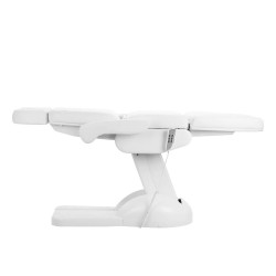 Електрически козметичен стол Azzurro Lux с 3 мотора – бял-foto4