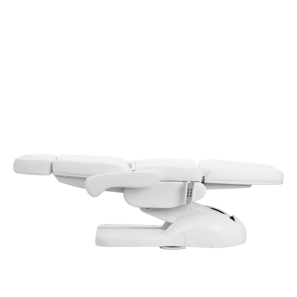 Електрически козметичен стол Azzurro Lux с 3 мотора – бял
