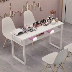 Бяло Професионално бюро за маникюр – модерен дизайн-foto2